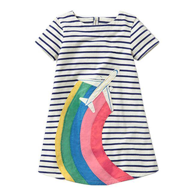 Children unicorn party costume dresses
