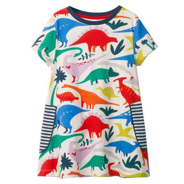 Children unicorn party costume dresses