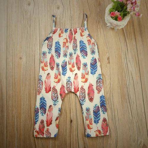 Cute Baby Girls Floral Romper Clothes