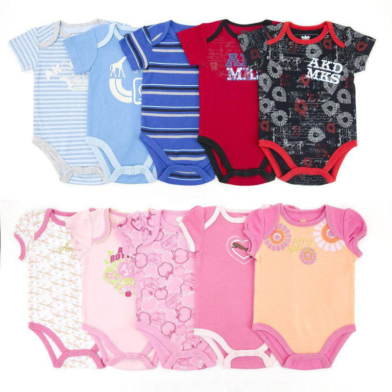 Cute Baby Summer Romper Cotton Cartoon Clothes