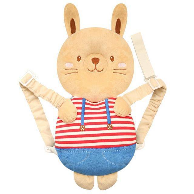 Cute Toddler Baby Head Protective Adjustable Pads Red
