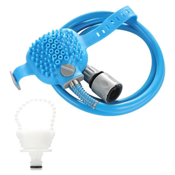 Dog Shower Sprayer Comfortable Pet Scrubber Massager