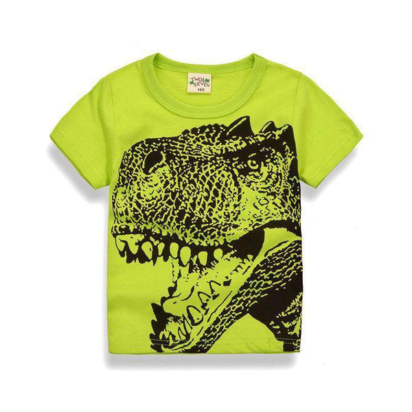 Fashion Colored Dragon Tee Tops Shirt Outerwear Clothes