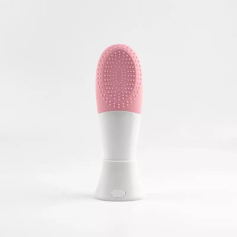 Electric Silicone Facial Deep Cleansing Brush Pink