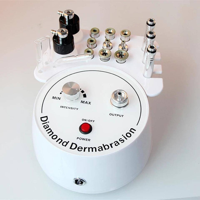 Facial microdermabrasion machine for skin peeling