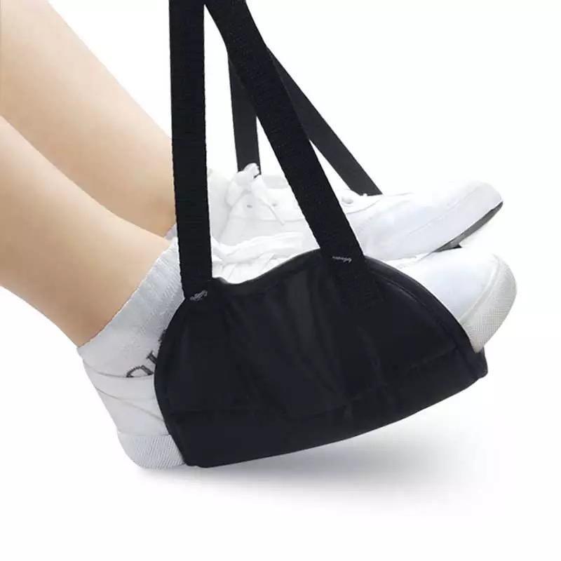 Portable Footrest Memory Foam Travel Pillows Leg Hammock
