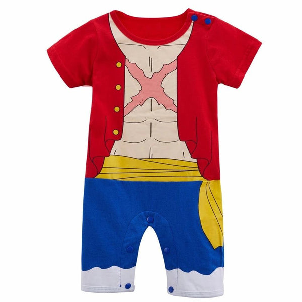Funny Baby Boy Romper One Piece Costume Red