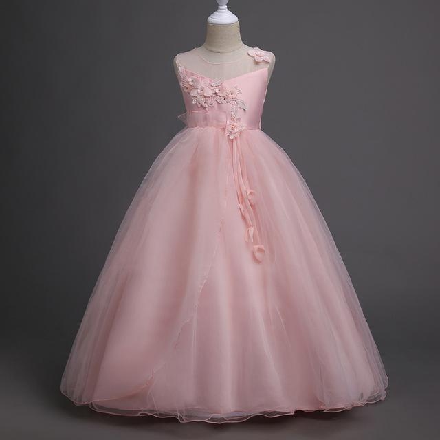 Girls Dress Carnival Vestidos Clothes Pink