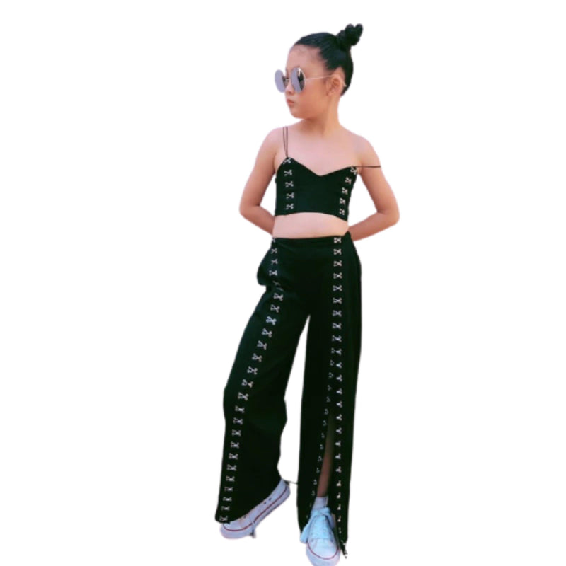 Girls Sets Tank Legs Trousers Outfit