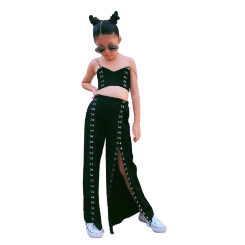 Girls Sets Tank Legs Trousers Outfit