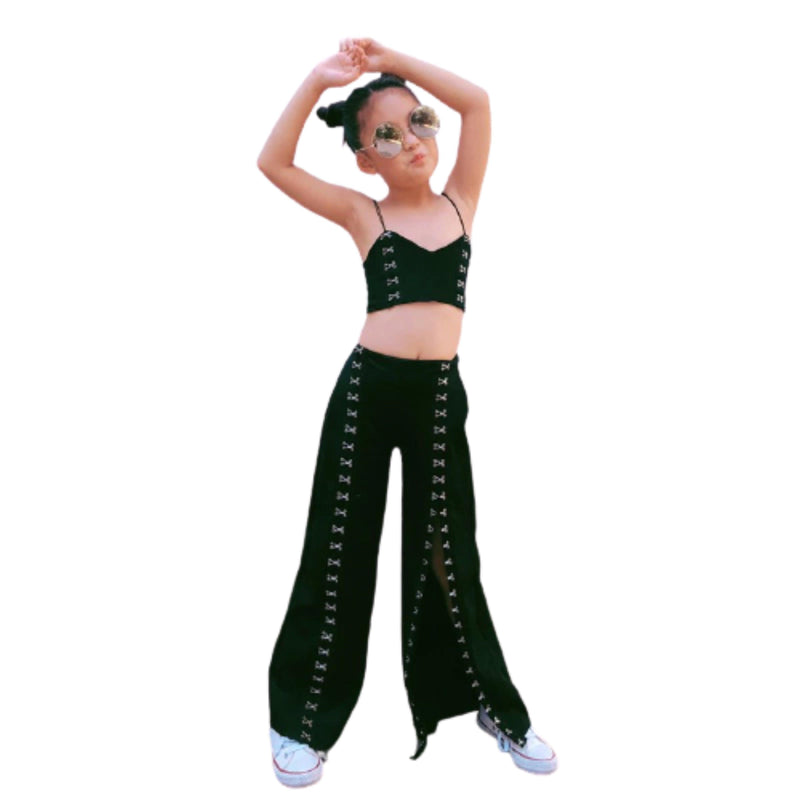 Girls Sets Tank Legs Trousers Outfit