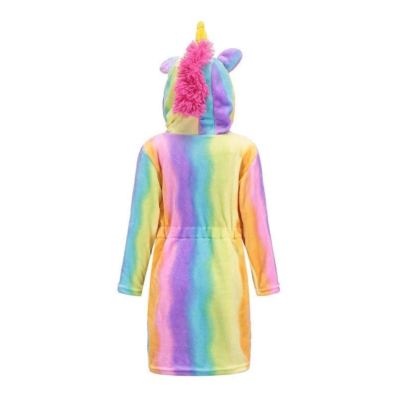Girls Unicorn Robe Pajamas Clothes