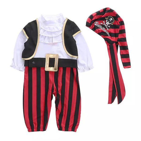 Halloween Boys Captain Cosplay Costume