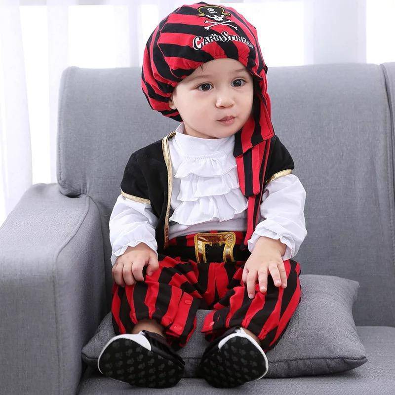 Halloween Boys Captain Cosplay Costume