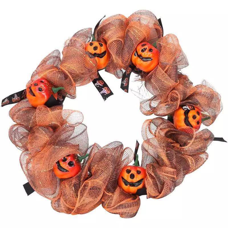 Halloween Scary Skull Horror Home Decoration Glowing Orange