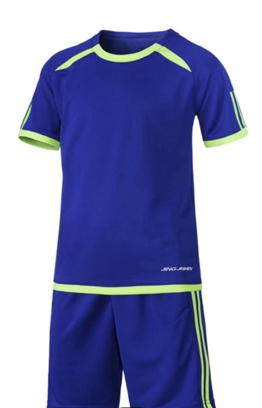 High Quality Soccer Jersey For Kids Blue
