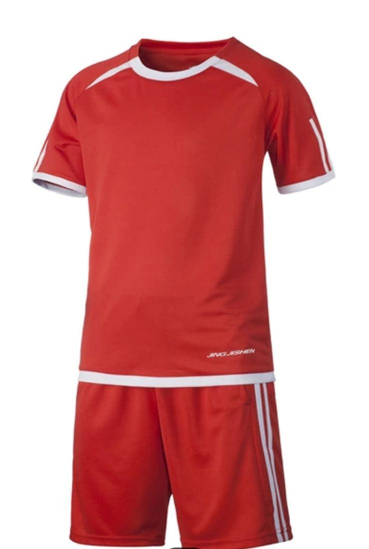 High Quality Soccer Jersey For Kids Red