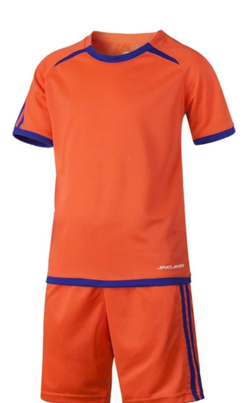 High Quality Soccer Jersey For Kids Orange