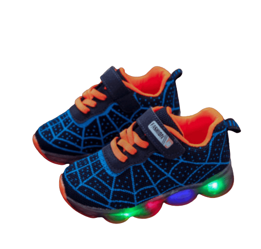 Unisex Toddler Baby Beautiful Led Sneakers Shoes Blue