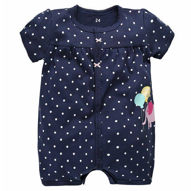 Infant Future All Star Romper Jumpsuit Blue