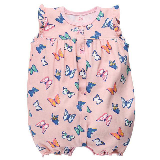 Infant Future All Star Romper Jumpsuit Pink