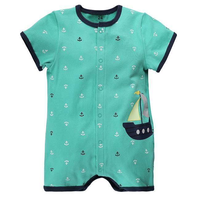 Infant Future All Star Romper Jumpsuit Green