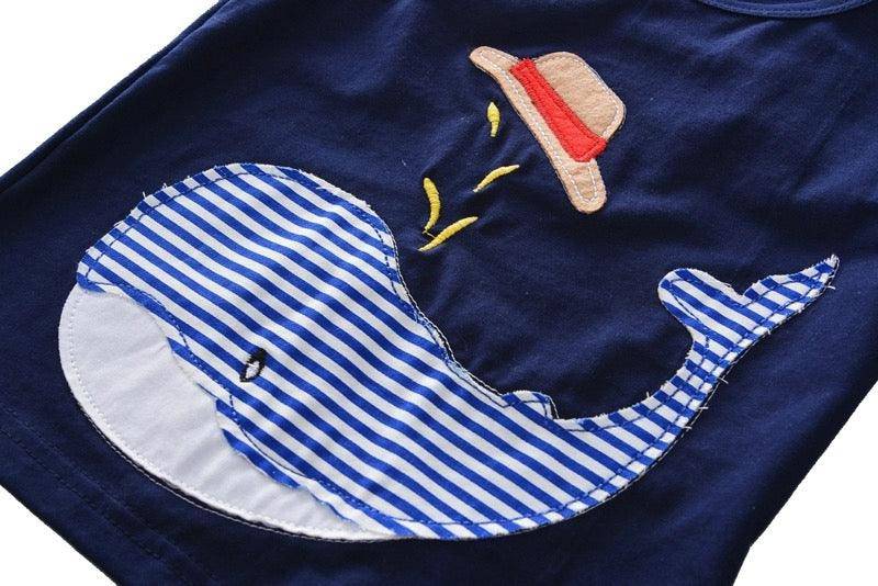 Infant Shorts Sleeveless Tshirt Cotton Vest Clothes