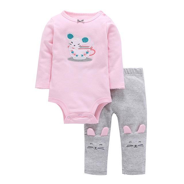 Infant World's Best Brother Stripe Pants Outfit Gold