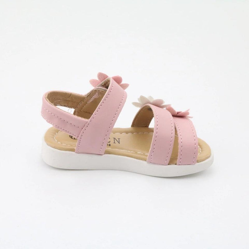 Lovely Girl Flower Sandals Animal Shoes Pink