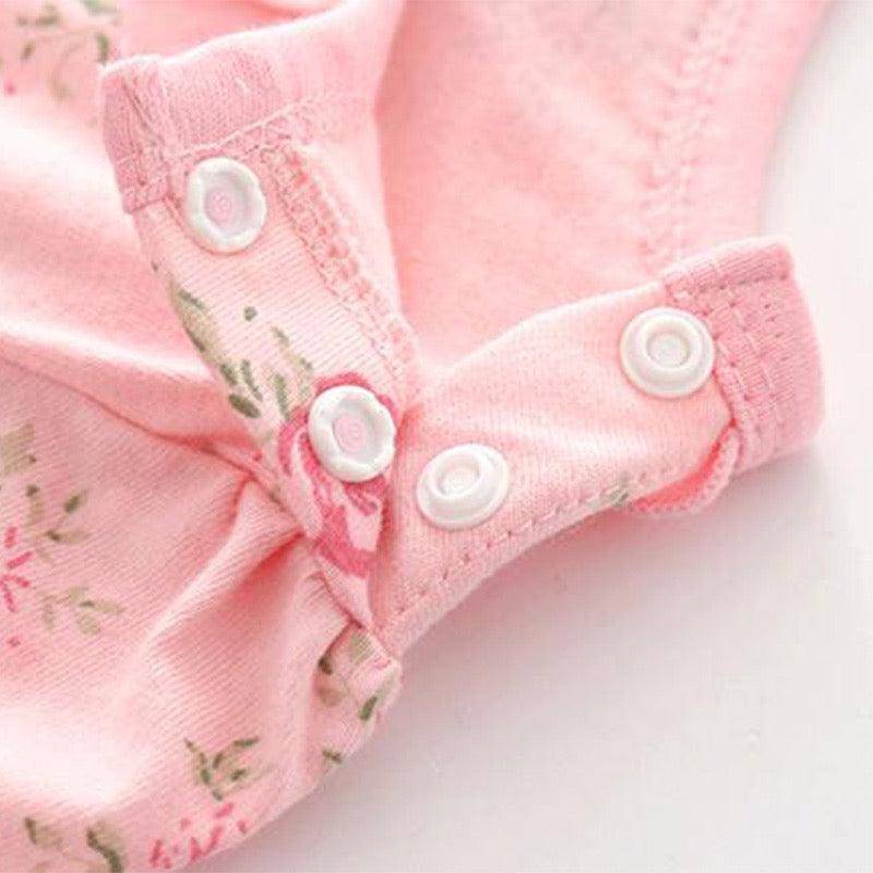 Lovely Girls Flower Printed Jumpsuit Clothes