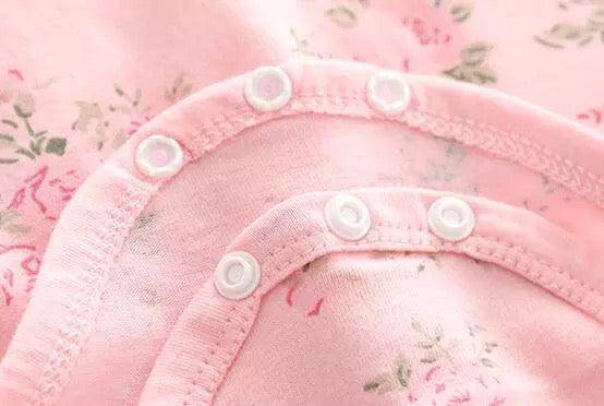 Lovely Girls Flower Printed Jumpsuit Clothes