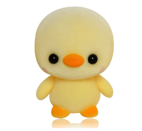 Baby Lovely Penguin Animal Stuffed Doll Toys 4 x 5.5cm Yellow Duck