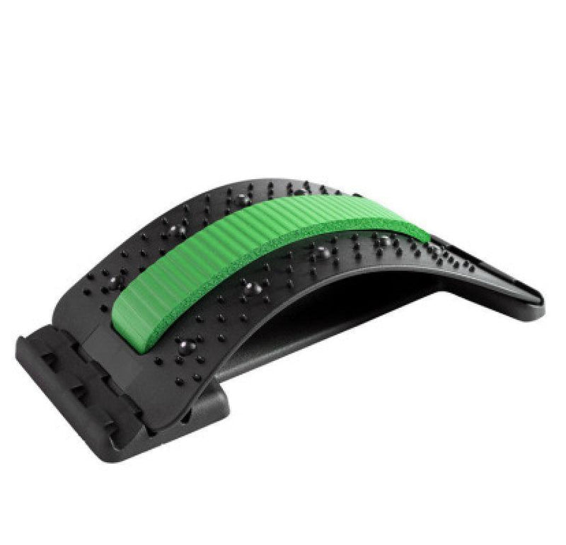 Lumbar Back Massage Pain Stretcher Green