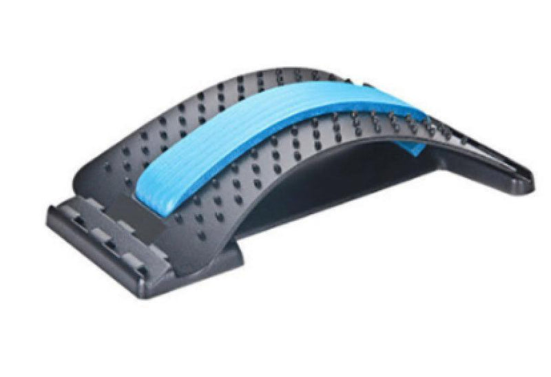 Lumbar Back Massage Pain Stretcher Blue