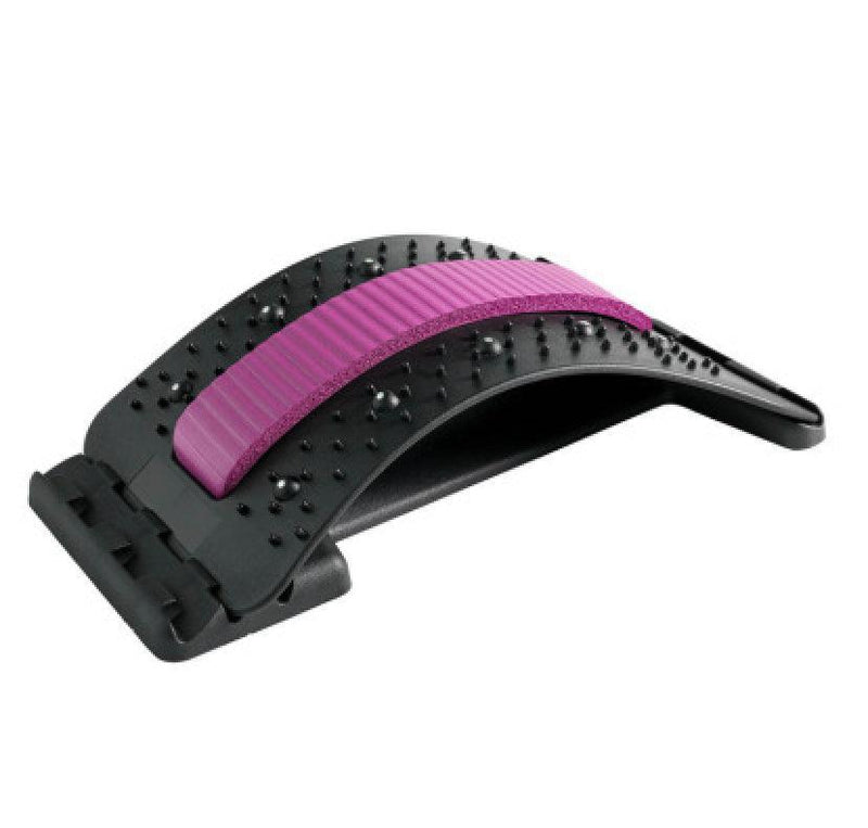 Lumbar Back Massage Pain Stretcher Pink