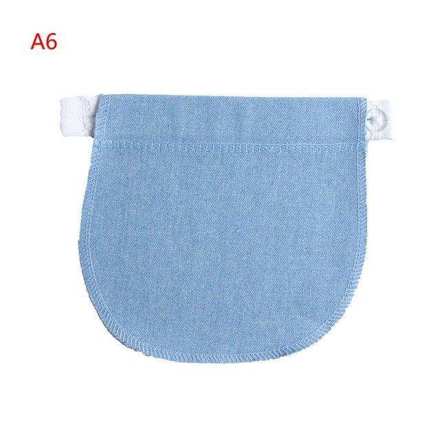 Maternity Pregnancy Waistband Adjustable Belt Sky Blue