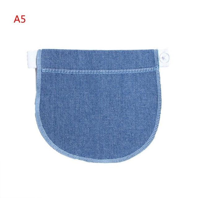 Maternity Pregnancy Waistband Adjustable Belt Blue