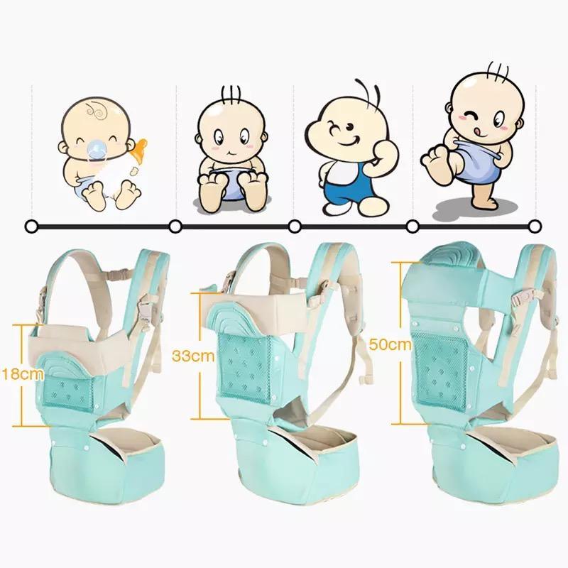 Multifunctional Baby Sling Ergonomic Backpack Carrier