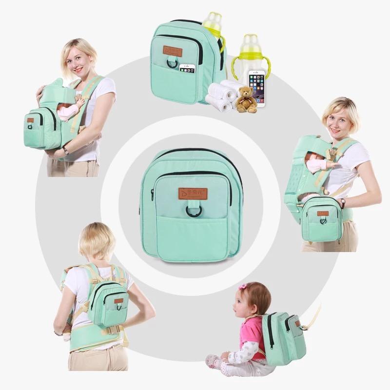 Multifunctional Baby Sling Ergonomic Backpack Carrier
