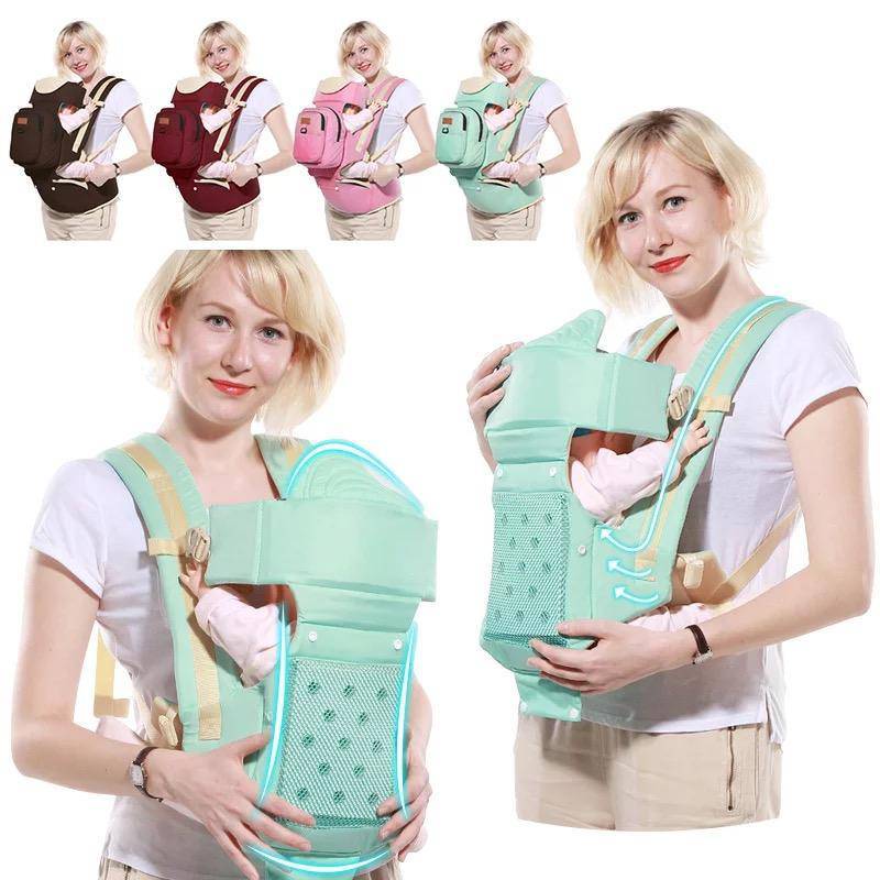 Multifunctional Baby Sling Ergonomic Backpack Carrier