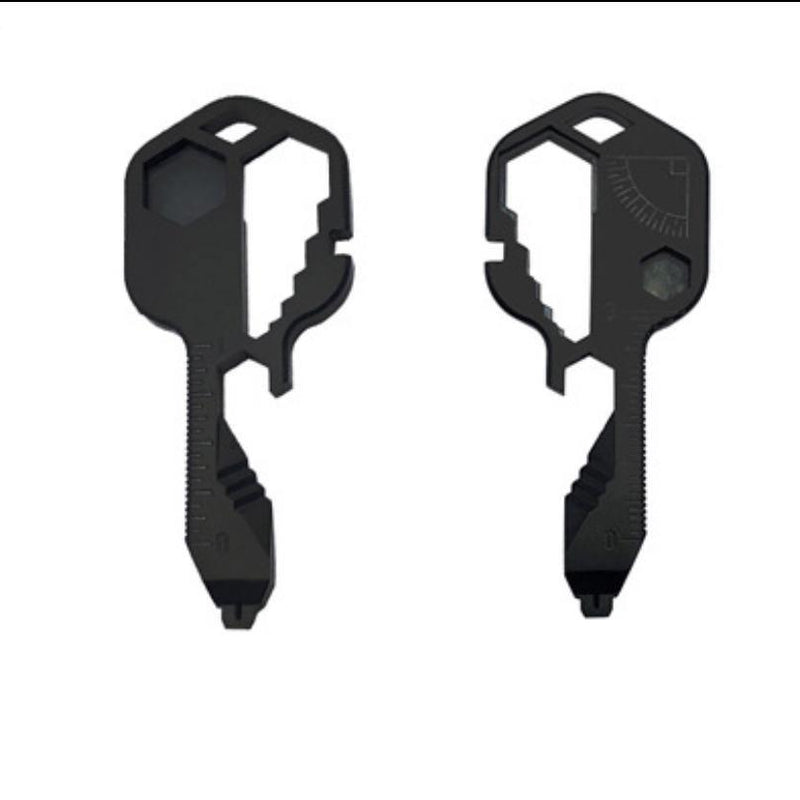 Portable Multifunctional Tool Key Black