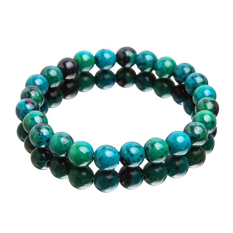 Natural Beads Stone Unisex Diabetes Relief Bracelet