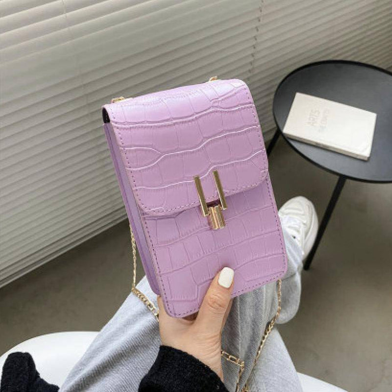 New Fashion Shoulder Pouch Bag Purple
