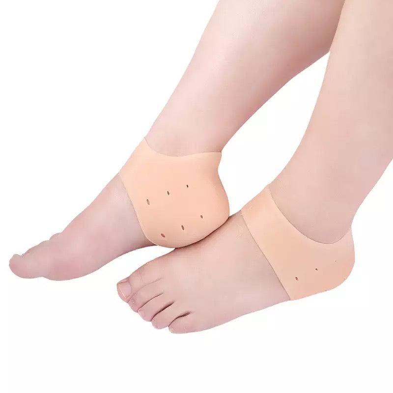 New Silicone Foot Care Heel Protector Pad Brown