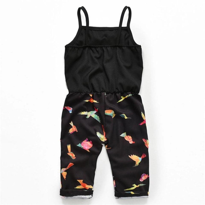 New Summer Chiffon Kid Girls Sleeveless Clothes Black