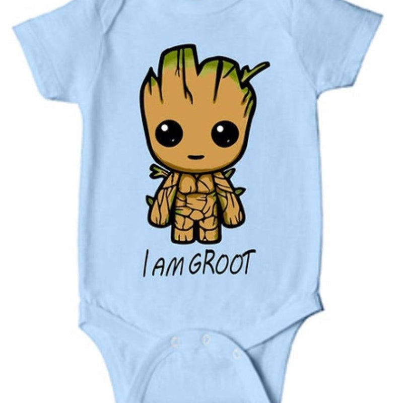 Newborn Babies I Am Groot Romper Jumpsuit Clothes
