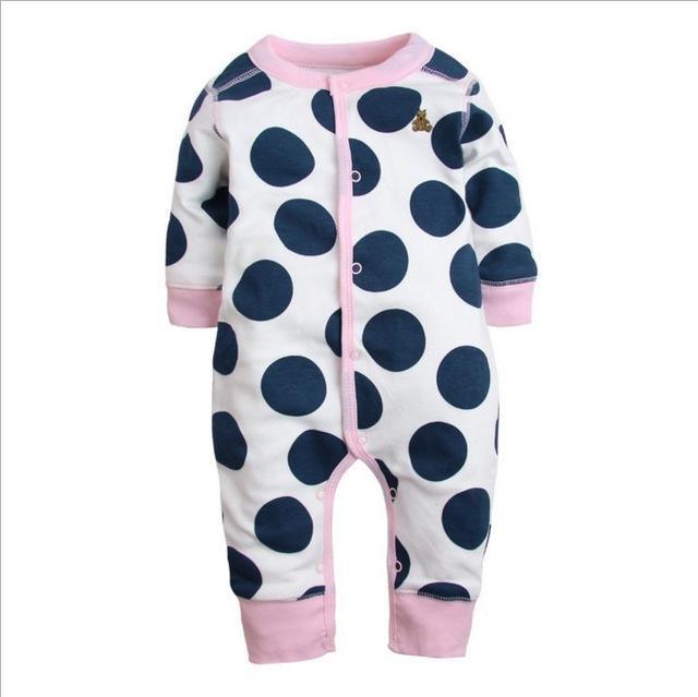 Newborn Baby Boy Girl Cartoon Car Romper Navy Pink
