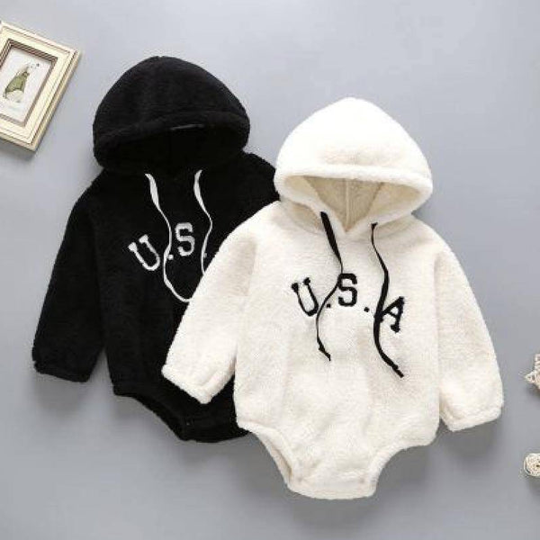 Newborn Baby Boy Girl Frog Hoodies Zipper Romper