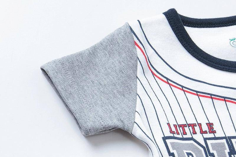 Newborn Baby Boys Dude Romper
