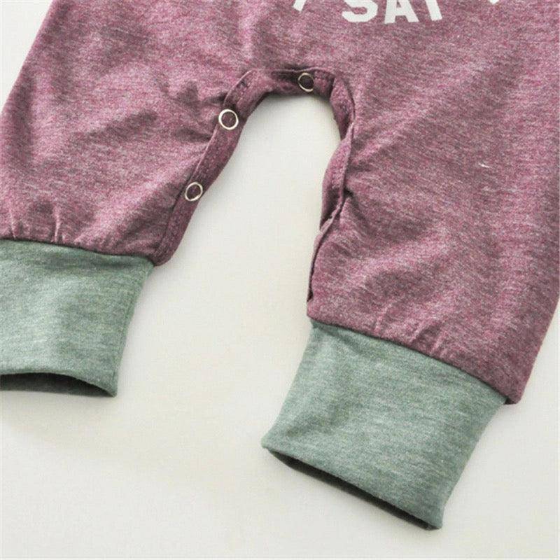 Newborn Baby Cartoon Skull Goonies Jumpsuit